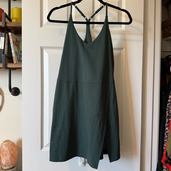 Girlfriend Collective Forest Green exercise Dress - Picture 1 of 4